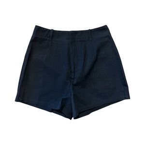 Black High-Waisted Shorts. Medium. NWT